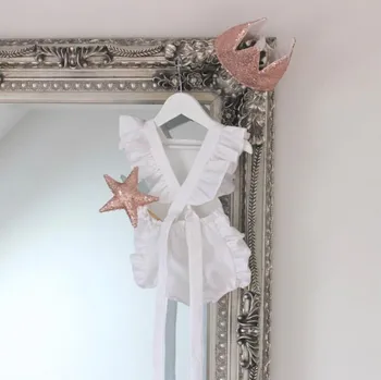 Ins Summer Infant Baby Girls Cotton Ruffles Rompers Toddler Princess Bow Jumpsuits 2018 Kids Babies Clothing
Ins Summer Infant Baby Girls Cotton Ruffles Rompers Toddler Princess Bow Jumpsuits 2018 Kids Babies Clothing