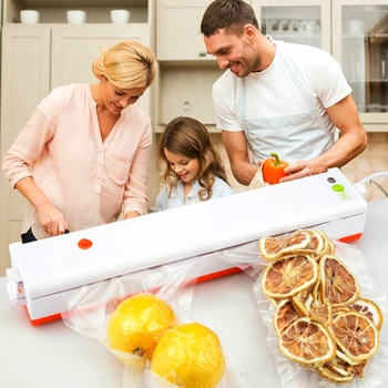 110V 220V Home Vacuum Food Sealer Machine with Free Bags Vacuum Packing Packer for Food Sealing Packages Packers for Kitchen
110V 220V Home Vacuum Food Sealer Machine with Free Bags Vacuum Packing Packer for Food Sealing Packages Packers for Kitchen