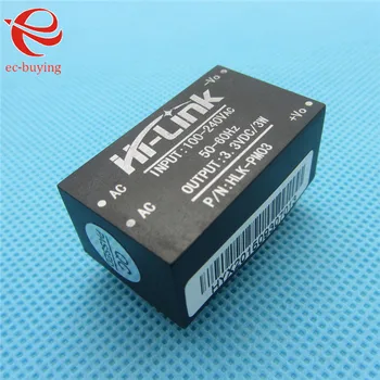 2pcs/lot HLK-PM03 AC-DC 220V to 3.3V Step Down Buck Power Supply Module Intelligent Household Switch Converter
2pcs/lot HLK-PM03 AC-DC 220V to 3.3V Step Down Buck Power Supply Module Intelligent Household Switch Converter