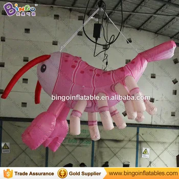 1.5M inflatable crayfish balloon ocean theme air lobster model for Ocean theme hanging decoration
1.5M inflatable crayfish balloon ocean theme air lobster model for Ocean theme hanging decoration