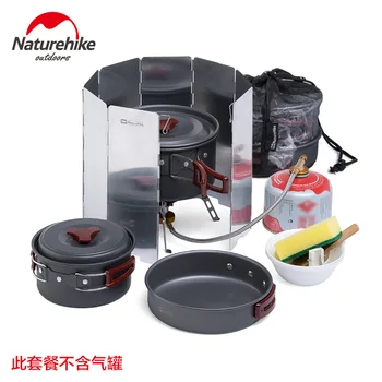Naturehike Gas Stove With Cookware Outdoor Combination Cooking Equipment Barbecue Tools 3 People Portable Cookware Tableware Kit
Naturehike Gas Stove With Cookware Outdoor Combination Cooking Equipment Barbecue Tools 3 People Portable Cookware Tableware Kit