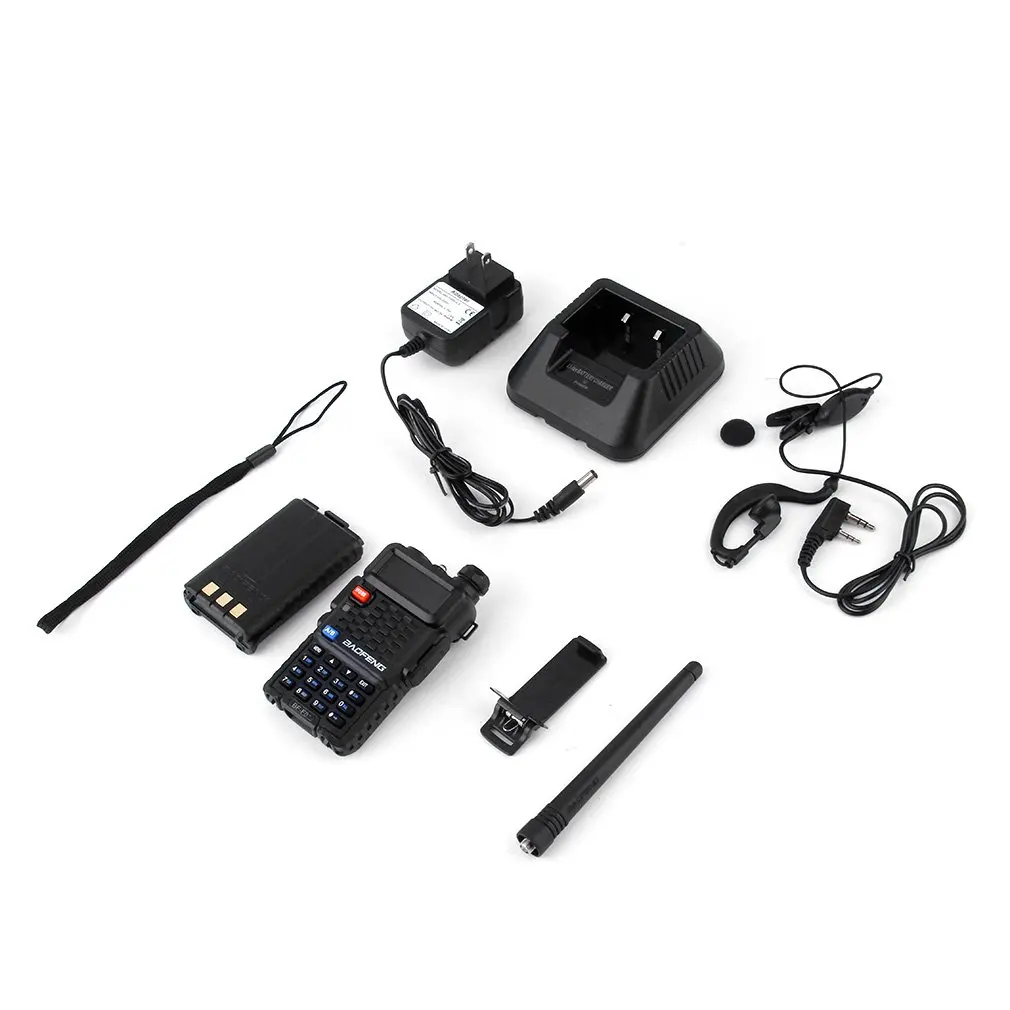 Dual-Band 136-174/400-520 MHz FM Two-Way Radio Transceiver Walkie Talkie US Exquisitely Designed Durable
Dual-Band 136-174/400-520 MHz FM Two-Way Radio Transceiver Walkie Talkie US Exquisitely Designed Durable
