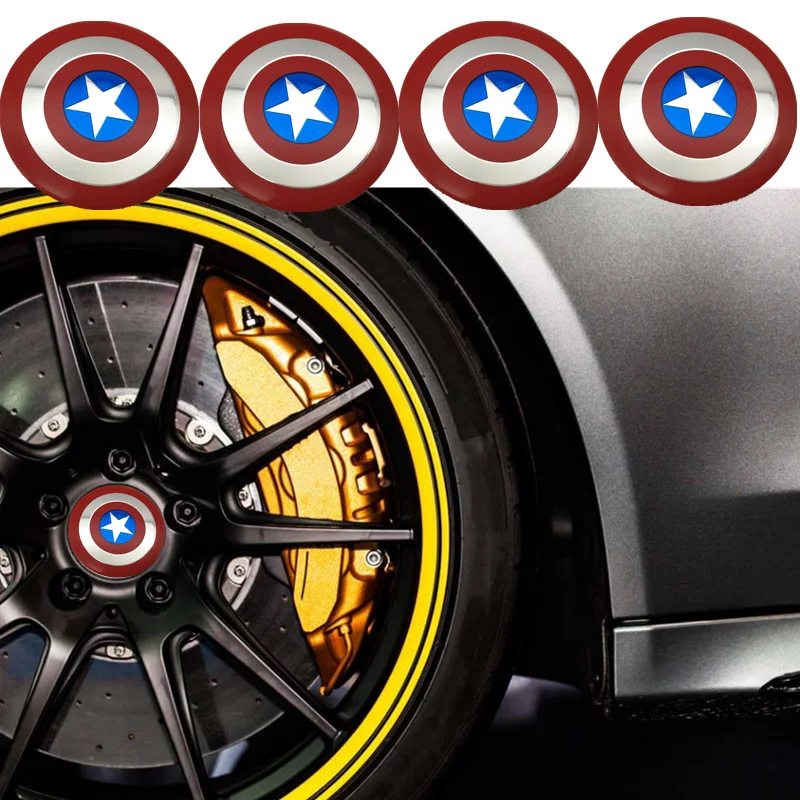 4pcs 56.5mm America Captain Shield logo aluminum car emblem Wheel Center Hub sticker Rim badge For Jaguar Hubcap BMW Car styling
4pcs 56.5mm America Captain Shield logo aluminum car emblem Wheel Center Hub sticker Rim badge For Jaguar Hubcap BMW Car styling