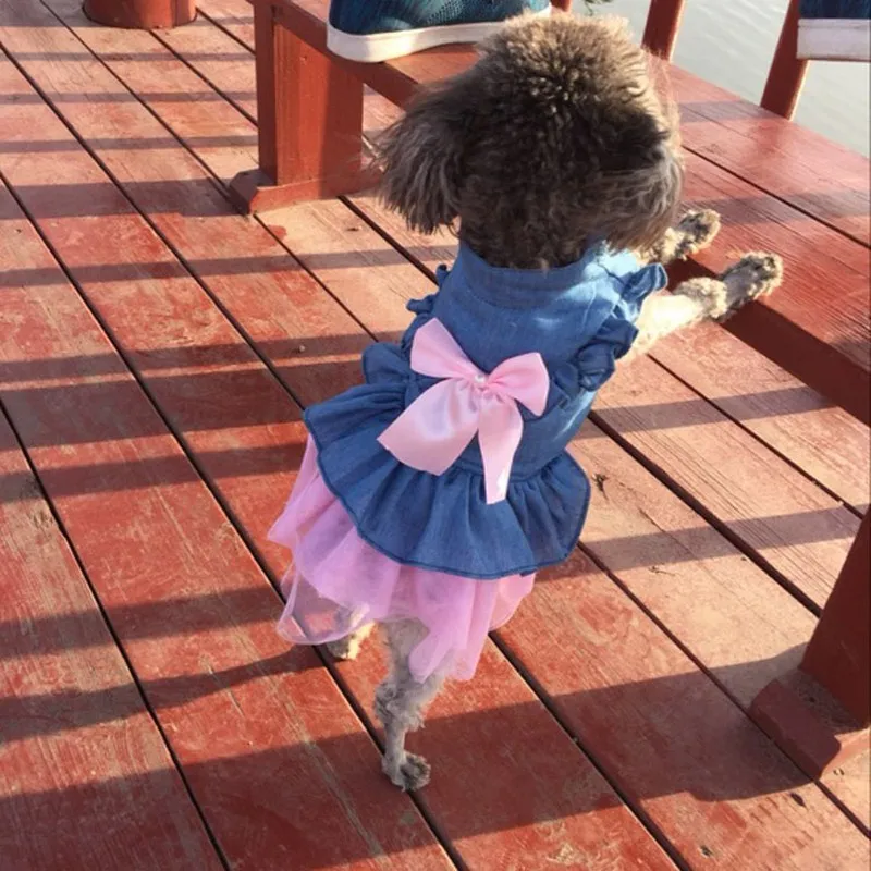 Sweet Pups Dog Princess Dress Pet Skirt Autumn And Winter New Pet Denim Skirt Cat Skirt Dog Groom Wedding Pet Supplies
Sweet Pups Dog Princess Dress Pet Skirt Autumn And Winter New Pet Denim Skirt Cat Skirt Dog Groom Wedding Pet Supplies