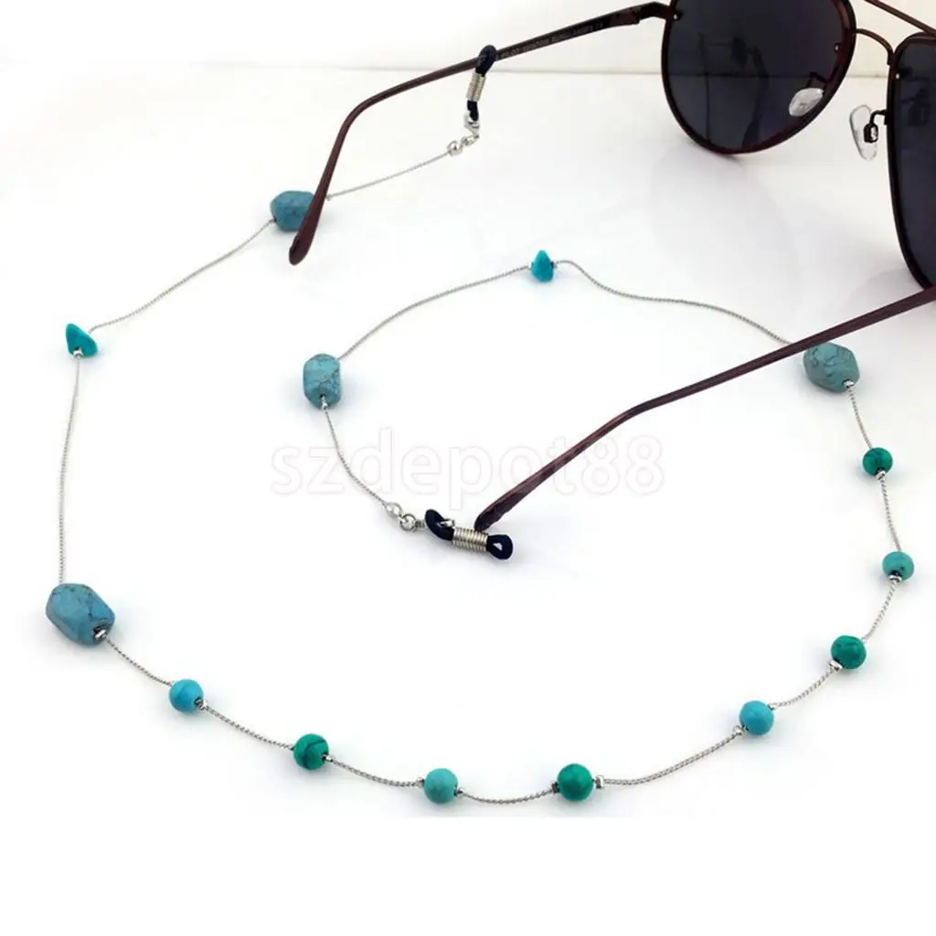 Ожерелье цепочка из бисера синего цвета|necklace necklace|necklace bluenecklace sun |