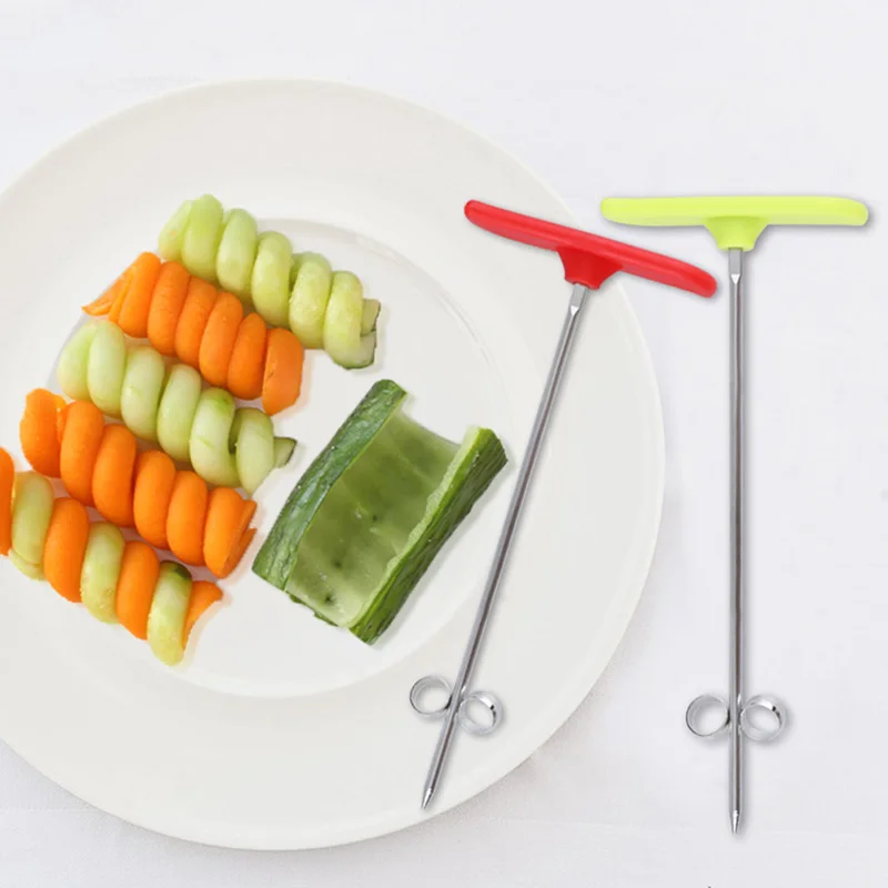 Vegetable Roller Spiral Slicer Manual Roller Spiral Twist Knife Fruit Carving Cutter Kitchen Accessories Free Shipping
Vegetable Roller Spiral Slicer Manual Roller Spiral Twist Knife Fruit Carving Cutter Kitchen Accessories Free Shipping