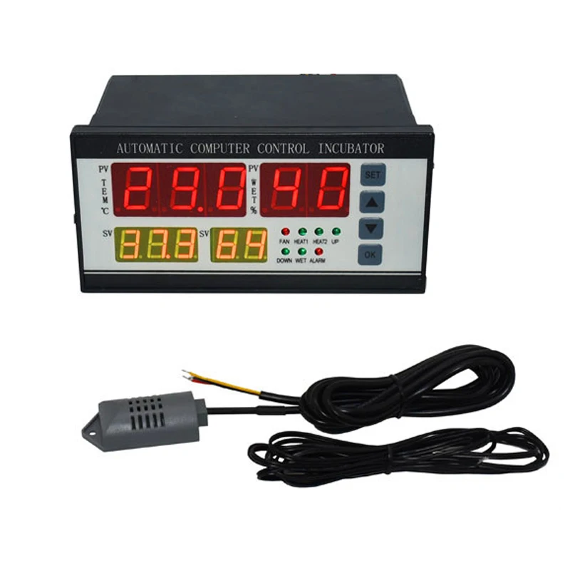 1pcs XM-18 incubator Controller thermostat Full automatic and multifunction egg incubator control system for 220V/110V
1pcs XM-18 incubator Controller thermostat Full automatic and multifunction egg incubator control system for 220V/110V