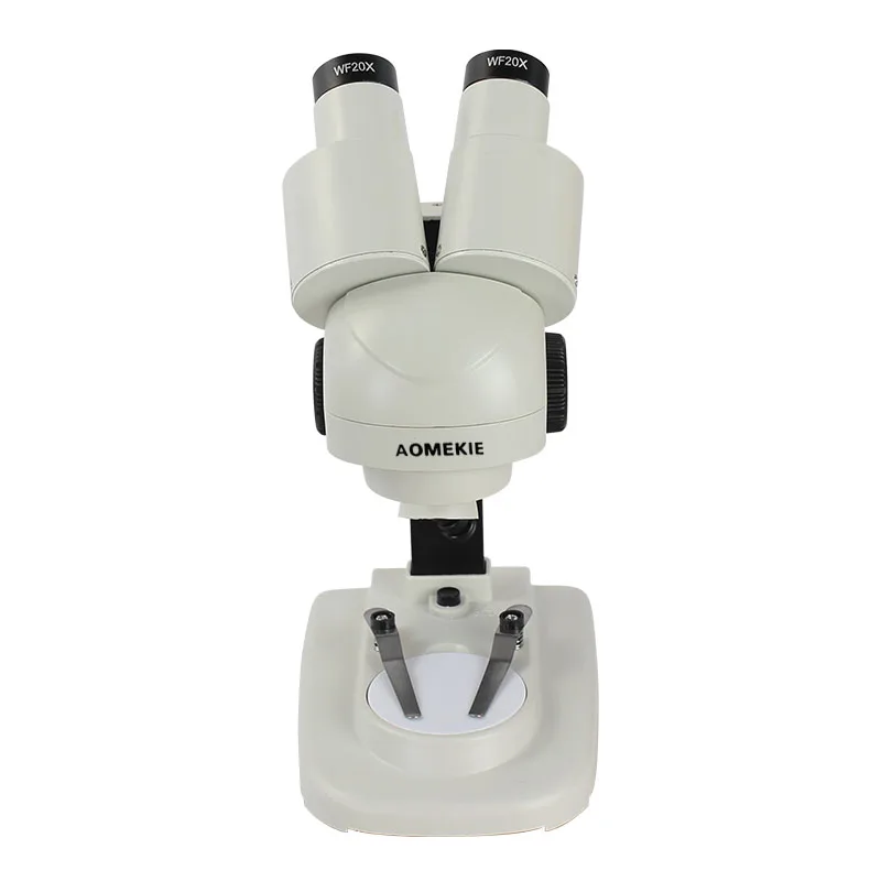 Brand-New-40X-Binocular-Stereo-Microscope-LED-Illumination-45-Degrees-Eyepieces-PCB-Solder-Tool-Slides-Specimen