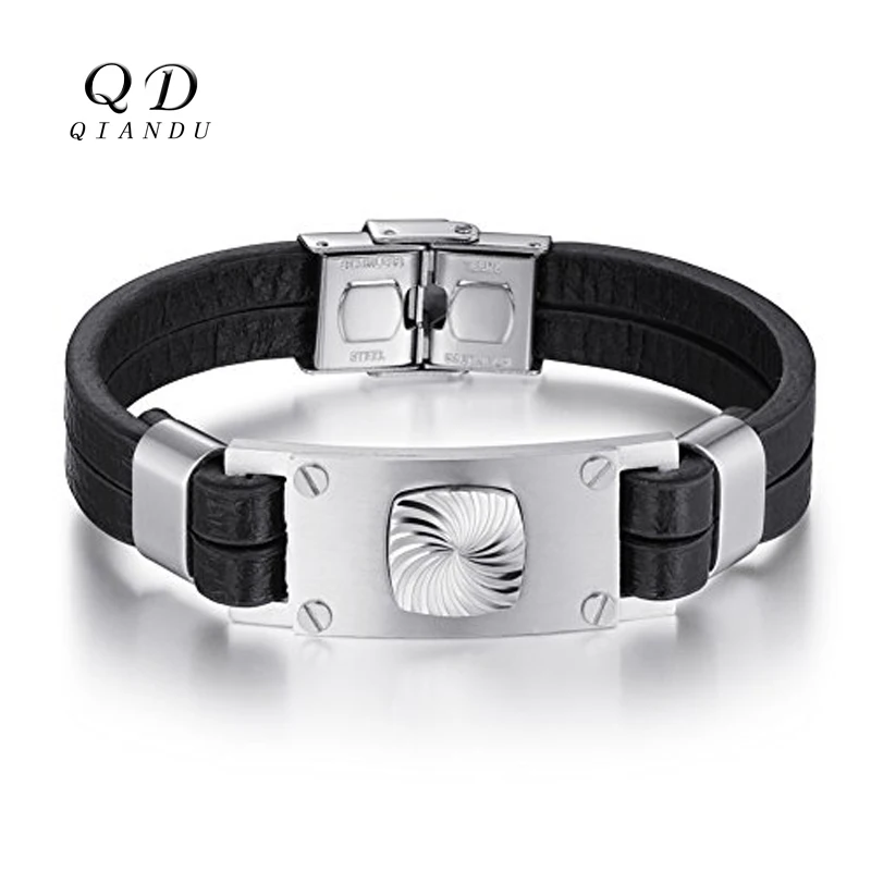 Most selling screw luxury microfiber leather custom snap stainless steel jewelry man bracelet big fire sales
Most selling screw luxury microfiber leather custom snap stainless steel jewelry man bracelet big fire sales