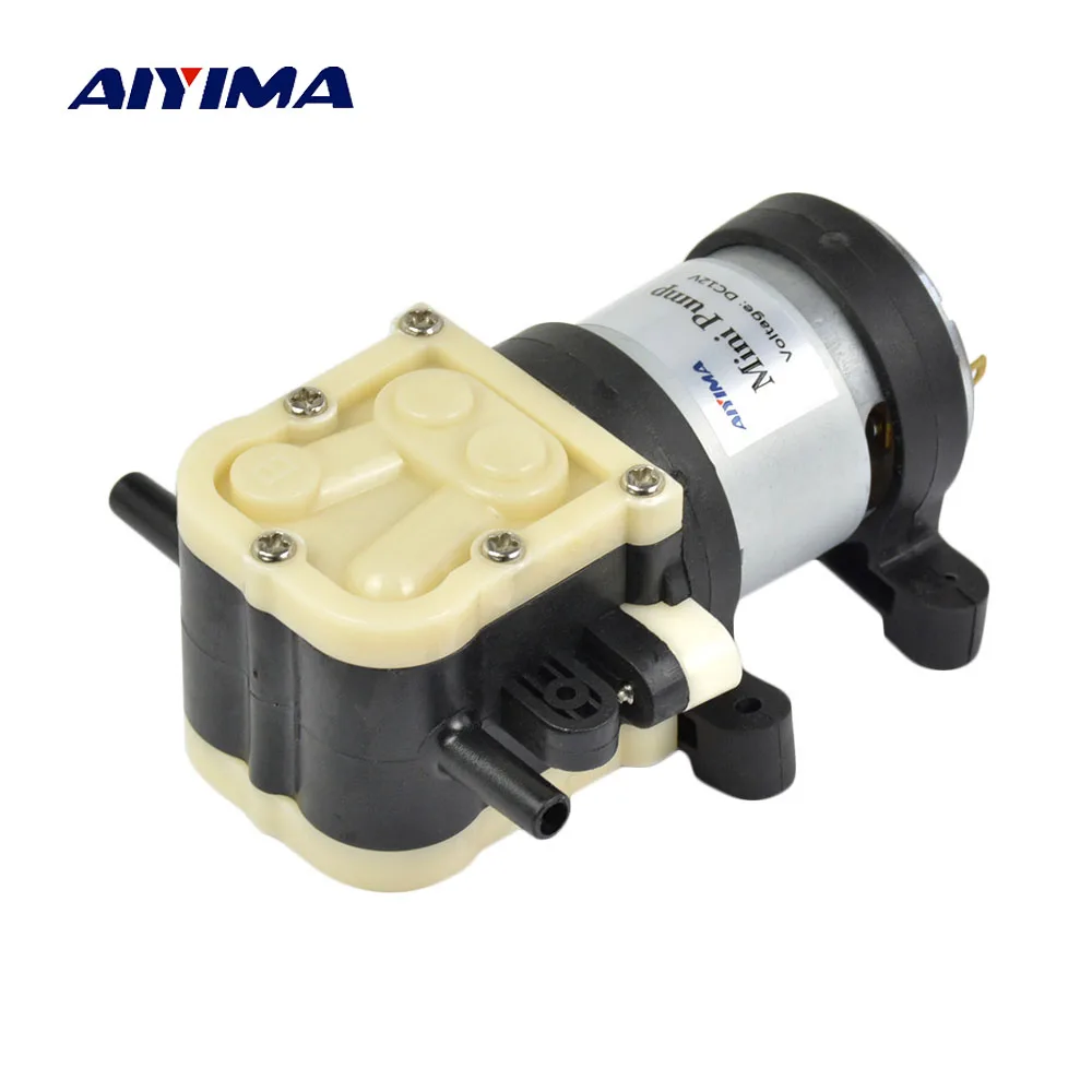 

AIYIMA Water Pump DC12V 24V Micro 545 RO Membrane Water Purifier Self-priming 2 Points Diaphragm Pumping Syrup Coke Pumps