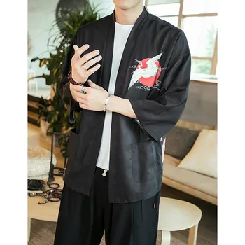 Sinicism FFXZSJ Mens Cotton Linen Shirts 2018 Man Summer Harajuku Flying Crane Shirts Male Oversize Open Stitch Casual Shirt 5XL 
Sinicism FFXZSJ Mens Cotton Linen Shirts 2018 Man Summer Harajuku Flying Crane Shirts Male Oversize Open Stitch Casual Shirt 5XL