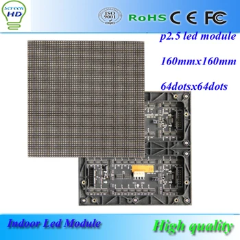 P2.5 SMD Indoor rgb led module 160mm*160mm 64*64pixels hub75 port 1/16 Scan drive full color high resolution video led screen 
P2.5 SMD Indoor rgb led module 160mm*160mm 64*64pixels hub75 port 1/16 Scan drive full color high resolution video led screen