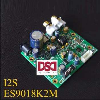 

New Breeze Audio ES9018K2M ES9018 I2S Input Decoding Board Mill Plate HIFI DAC Supports IIS-32bit 384K / DSD64 128 256