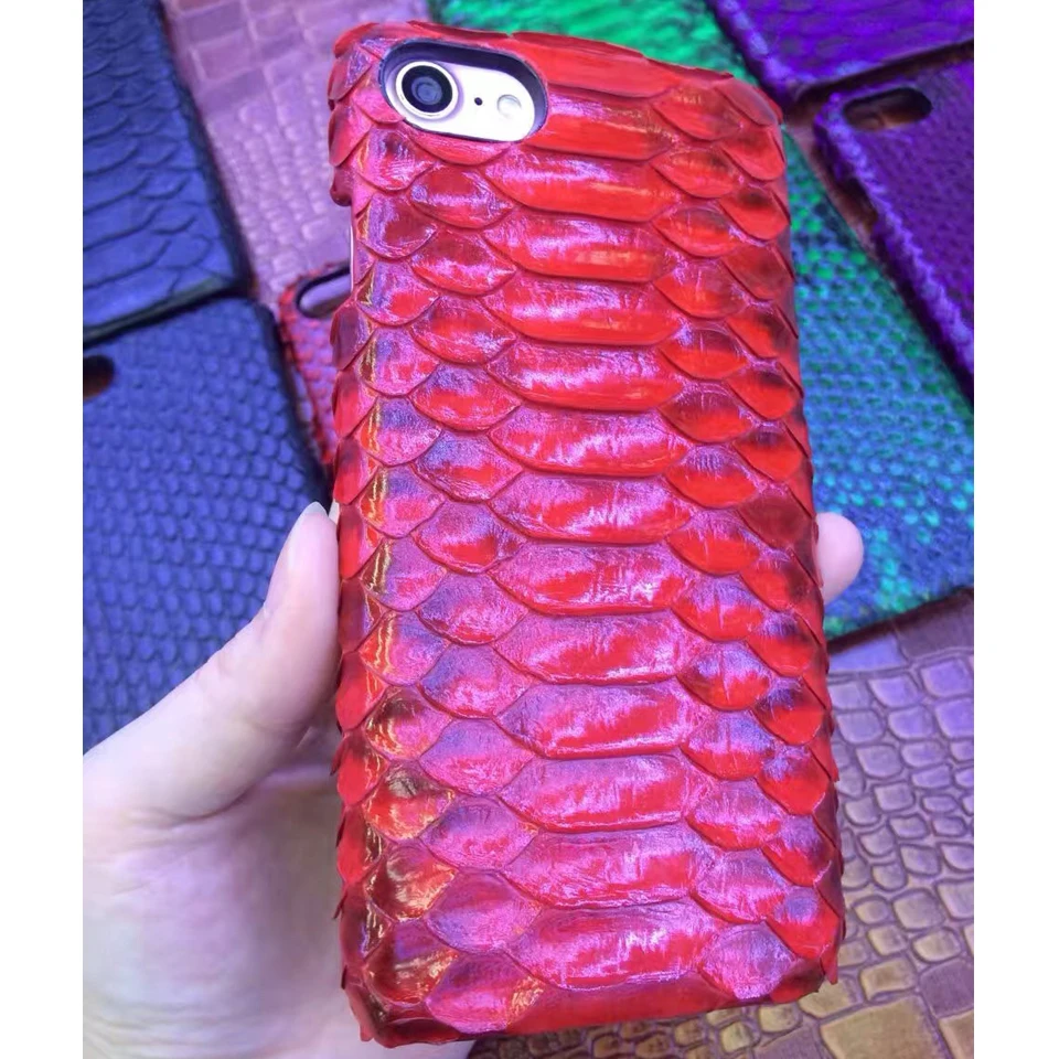 Luxury Genuine Python Skin Leather Case For Apple iPhone 8 7/ Plus Original Snake Skin Leather Back Cover For iPhone 7 8 Cases
Luxury Genuine Python Skin Leather Case For Apple iPhone 8 7/ Plus Original Snake Skin Leather Back Cover For iPhone 7 8 Cases