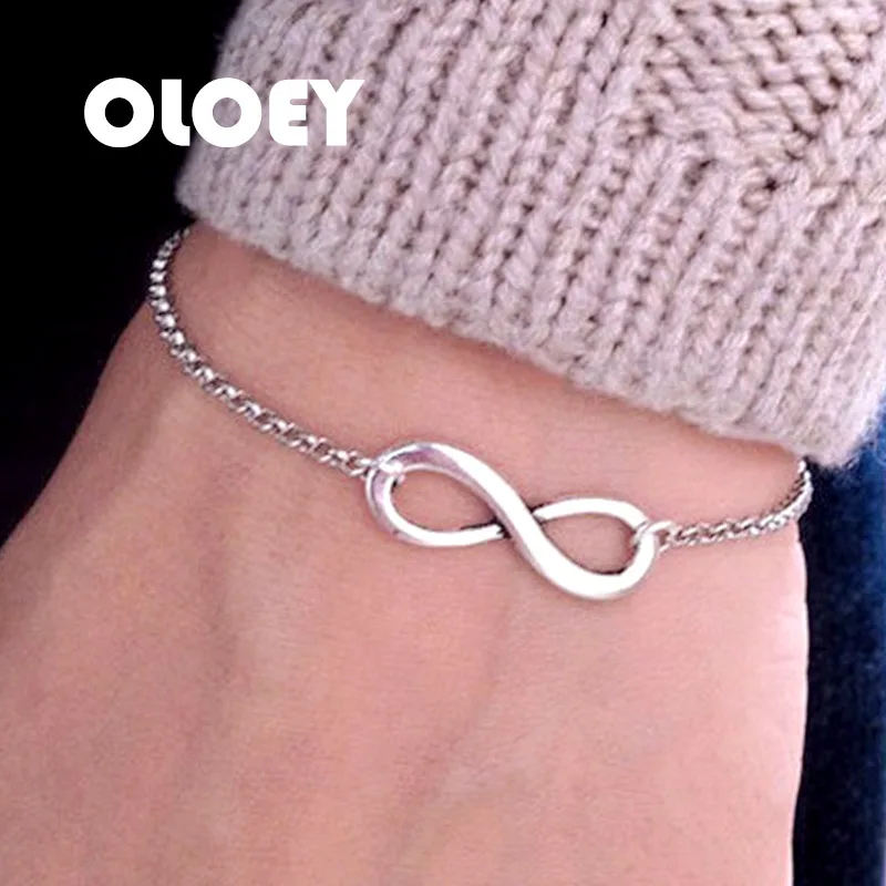 Brand Designer Women Fashion Infinity Alloy Bracelets & Bangles Classical Shiny Silver Metal Trend Wedding Jewelry Wholesale
Brand Designer Women Fashion Infinity Alloy Bracelets & Bangles Classical Shiny Silver Metal Trend Wedding Jewelry Wholesale