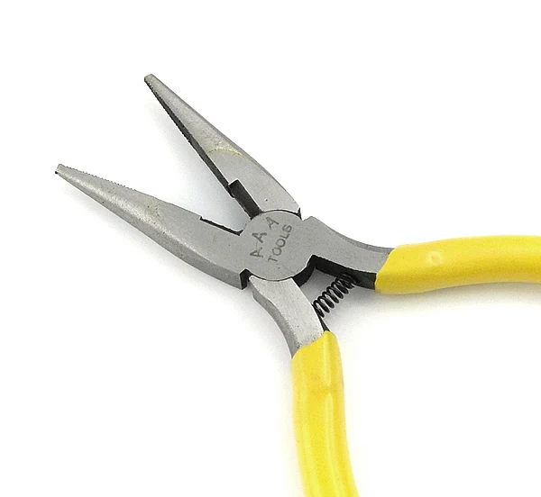 Iron Jewelry Plier, chain nose, with yellow plastic handle, Jewelry Making/Design, DIY,81x125x9mm, 10pcs/Lot , Sold by Lot
Iron Jewelry Plier, chain nose, with yellow plastic handle, Jewelry Making/Design, DIY,81x125x9mm, 10pcs/Lot , Sold by Lot