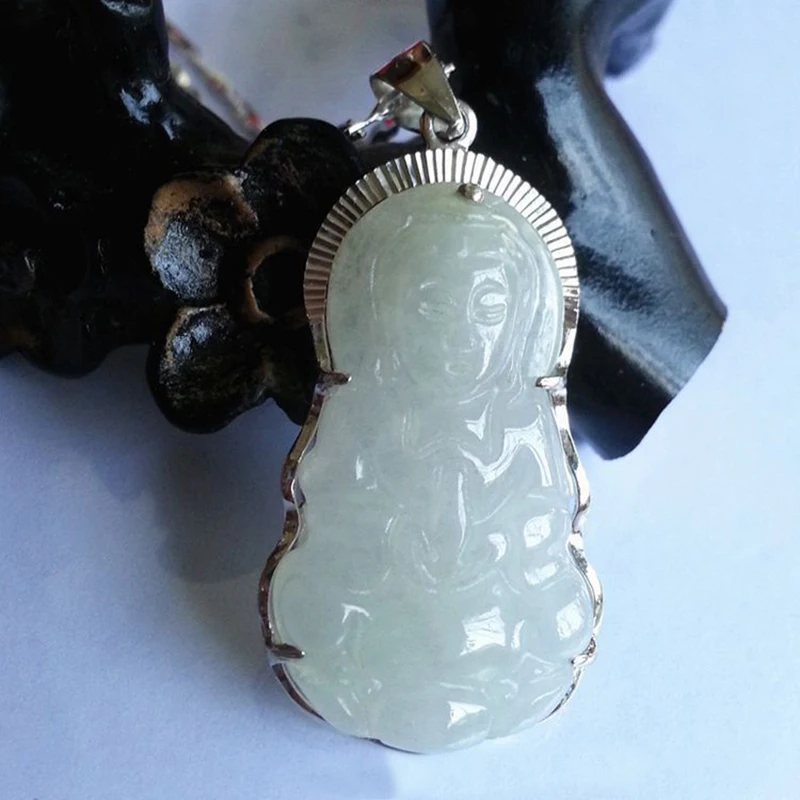 JoursNeige Natural Dry-Green Stone Buddha Pendants Beads Fine Carving Women Sweater Chain Pendant Jewelry Accessories
JoursNeige Natural Dry-Green Stone Buddha Pendants Beads Fine Carving Women Sweater Chain Pendant Jewelry Accessories