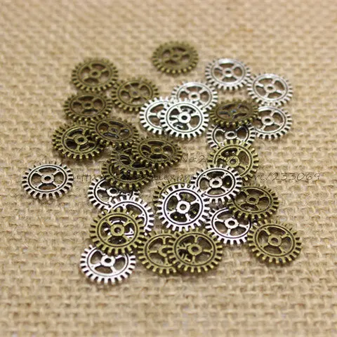 (200 pieces/lot) 12mm two color Metal Alloy mini Gear Charm Gear Jewelry Pendant T0192
(200 pieces/lot) 12mm two color Metal Alloy mini Gear Charm Gear Jewelry Pendant T0192