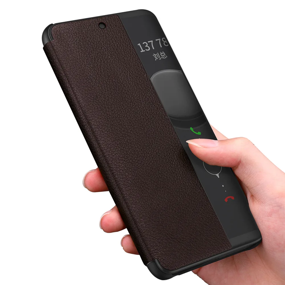 Luxury Smart Window View Genuine Leather Case for Huawei Mate 9 PRO Mate 10 PRO P10 Plus P20 PRO Mate 20 Lite Smart Case
Luxury Smart Window View Genuine Leather Case for Huawei Mate 9 PRO Mate 10 PRO P10 Plus P20 PRO Mate 20 Lite Smart Case