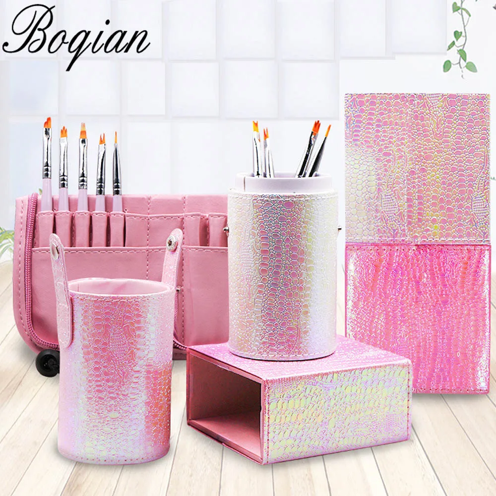 BQAN 1 Pc Mermaid Fish Scale Nail Brush Holder Storage Case Bag Cosmetic Pen Organizer Makeup Manicure Nail Art Tool Accessory
BQAN 1 Pc Mermaid Fish Scale Nail Brush Holder Storage Case Bag Cosmetic Pen Organizer Makeup Manicure Nail Art Tool Accessory