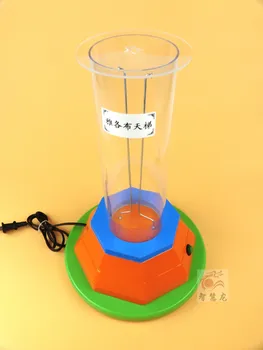 Jacob's ladder model experimenter explores arc rise spark static ladder high voltage discharge for science exhibits
Jacob's ladder model experimenter explores arc rise spark static ladder high voltage discharge for science exhibits