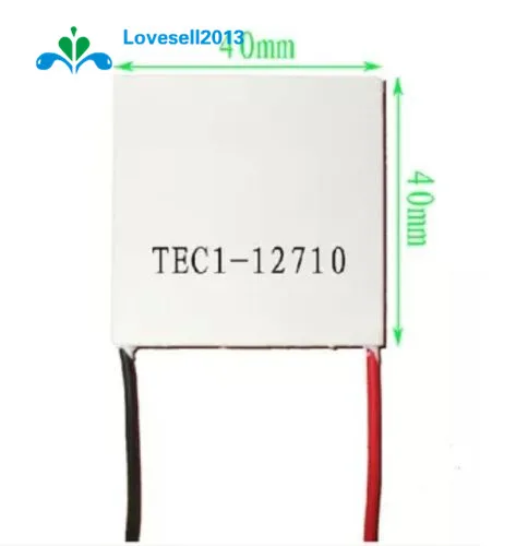 New 12V TEC1-12710 Heatsink Thermoelectric Cooler Peltier Plate Module USA.