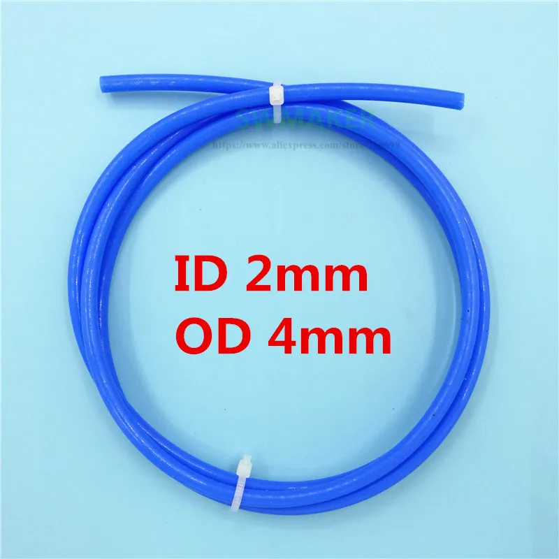 1/2 метра синий цвет PTFE труба для J-head hotend RepRap Rostock Bowden горло экструдера для 1,75 мм ID 2 мм OD 4 мм
1/2 метра синий цвет PTFE труба для J-head hotend RepRap Rostock Bowden горло экструдера для 1,75 мм ID 2 мм OD 4 мм