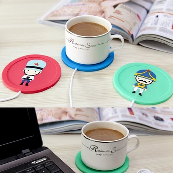 Creative USB Silicone Warmer Gadget Cartoon thin Cup-Pad Coffee Tea Drink usb Heater Mat Pad
Creative USB Silicone Warmer Gadget Cartoon thin Cup-Pad Coffee Tea Drink usb Heater Mat Pad