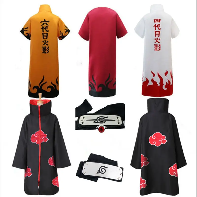 Anime NARUTO Cosplay Sixth Fourth Hokage Namikaze Minato Uzumaki Akatsuki Uchiha Itachi Shuriken Headband Accessories suits
Anime NARUTO Cosplay Sixth Fourth Hokage Namikaze Minato Uzumaki Akatsuki Uchiha Itachi Shuriken Headband Accessories suits