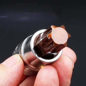 1/2 inch 60mm Extended T-type plum socket Electric wrench Head Sleeve Removal Tool Auto Repair Tool Pressure batch repair tools
1/2 inch 60mm Extended T-type plum socket Electric wrench Head Sleeve Removal Tool Auto Repair Tool Pressure batch repair tools