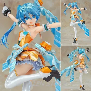 23cm VOCALOID Anime Action Figure Hatsune Miku Orange Blossom Princess Ver Model PVC 1/7 Painted Decoration Dropshipping Dolls
23cm VOCALOID Anime Action Figure Hatsune Miku Orange Blossom Princess Ver Model PVC 1/7 Painted Decoration Dropshipping Dolls