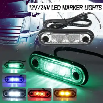 12/24V LED Side Marker Car External Light Waterproof Indicator Light Bus Truck Lorry Led Indicator Trailer Light Rear Side Lamp
12/24V LED Side Marker Car External Light Waterproof Indicator Light Bus Truck Lorry Led Indicator Trailer Light Rear Side Lamp