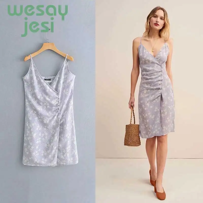 Women Sexy Backless Floral Print Holiday Boho Dress Lady V Neck Sleeveless A-line Summer Beach Dress Chiffon vestidos 4 color
Women Sexy Backless Floral Print Holiday Boho Dress Lady V Neck Sleeveless A-line Summer Beach Dress Chiffon vestidos 4 color