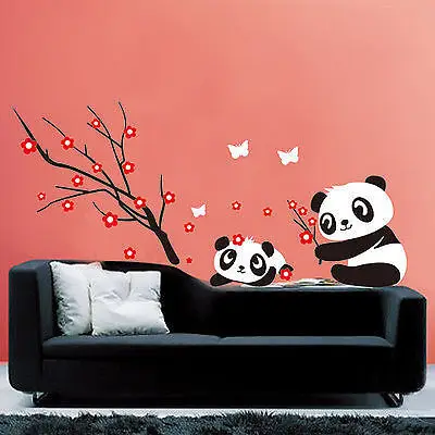 New Lovely Baby Panda Wall Sticker Decor&Cherry Blossom Branch Decal Art Kids Pretty
New Lovely Baby Panda Wall Sticker Decor&Cherry Blossom Branch Decal Art Kids Pretty
