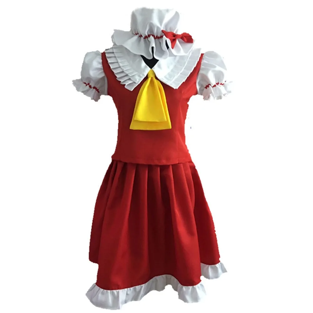 

2018 Anime Touhou Project flandre scarlet Cosplay Costume custom any size Halloween