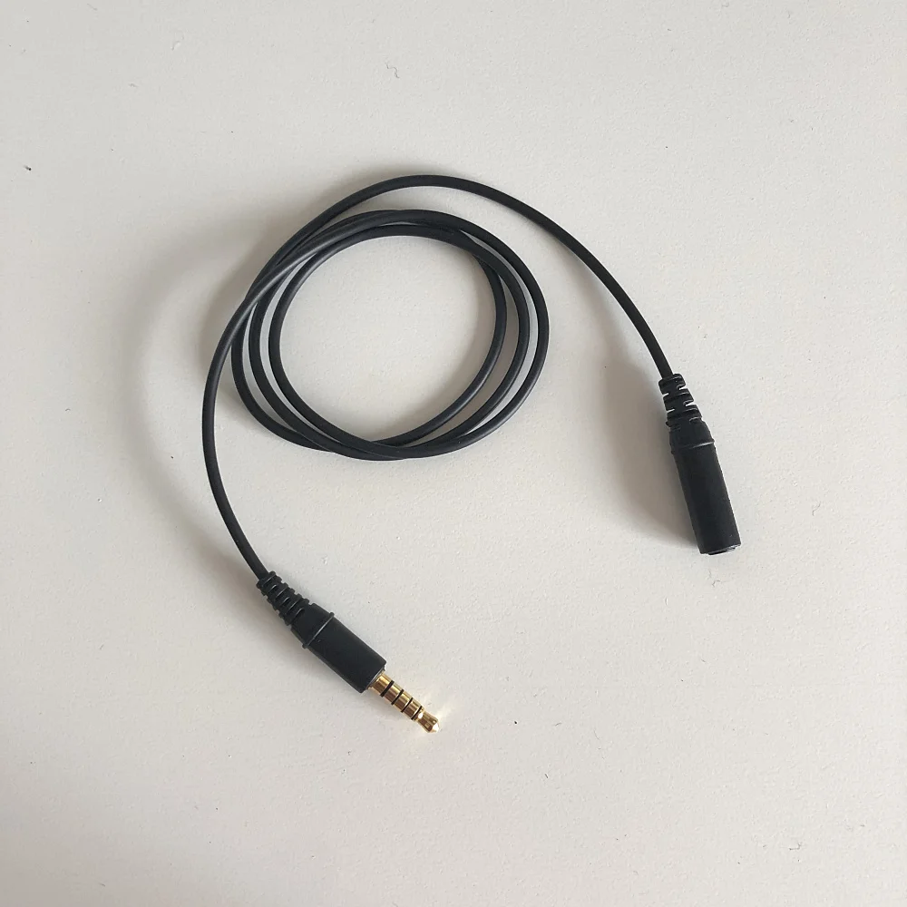 5 Pole 3.5mm Jack Extender Extension Cable 0.65m Audio Cable for SONY MDR-NC750 MDR-NC31 NC033 Noise reduction Headphone
5 Pole 3.5mm Jack Extender Extension Cable 0.65m Audio Cable for SONY MDR-NC750 MDR-NC31 NC033 Noise reduction Headphone
