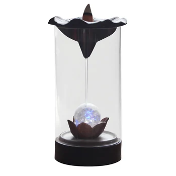 Electronic Backflow Incense Burner Creative Home Decoration LED Glowing Ball lamp Censer Use In Home Office Teahouse
Electronic Backflow Incense Burner Creative Home Decoration LED Glowing Ball lamp Censer Use In Home Office Teahouse