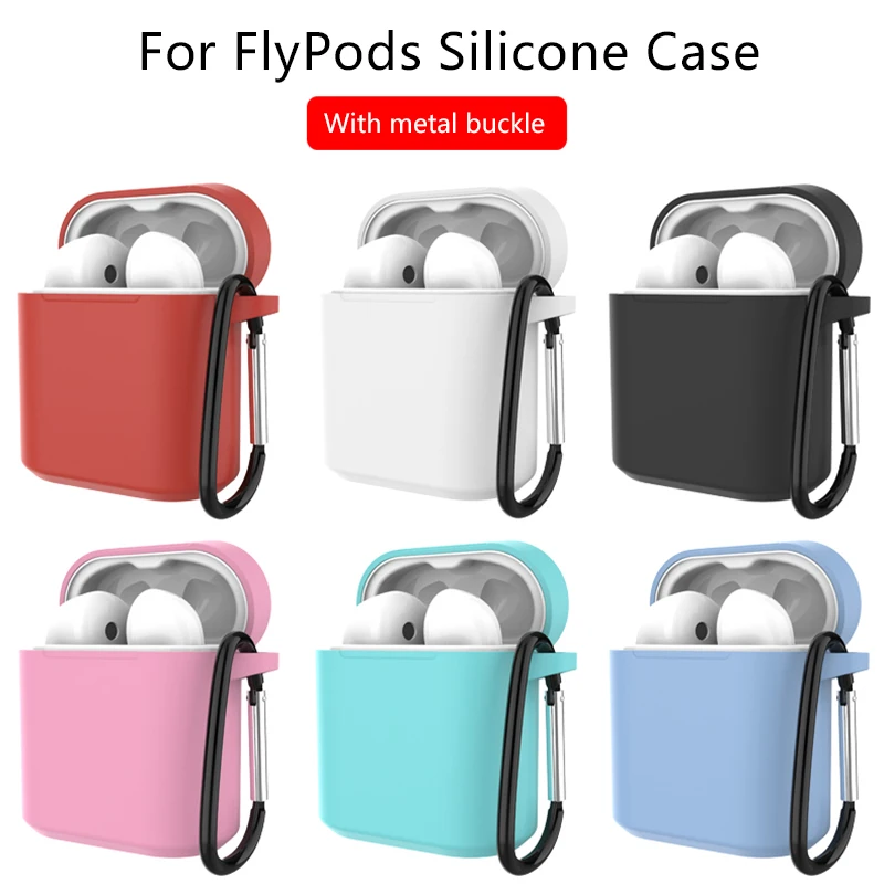 Silicone Earphone Case for Honor FlyPods/Freebuds2 Charging Box Protected Skin Cover Headset Case Shell with Buckle
Silicone Earphone Case for Honor FlyPods/Freebuds2 Charging Box Protected Skin Cover Headset Case Shell with Buckle