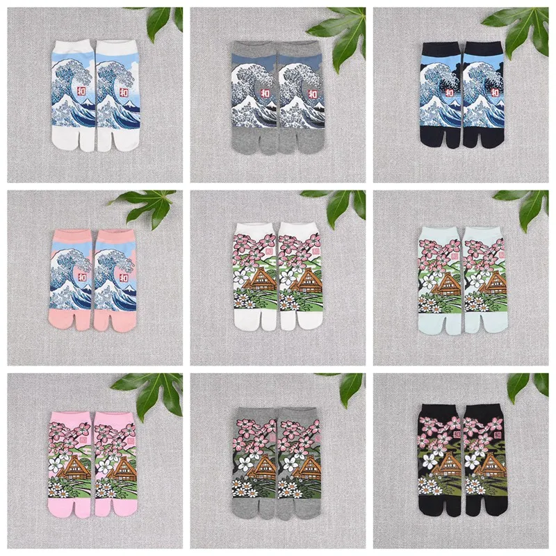 Fashion Japanese Style Split Toe Sandal Short Socks Geta Kimono Flip Flop Wave Sakura Cotton Socks Boat Socks 1 Pair ZXY9729
Fashion Japanese Style Split Toe Sandal Short Socks Geta Kimono Flip Flop Wave Sakura Cotton Socks Boat Socks 1 Pair ZXY9729