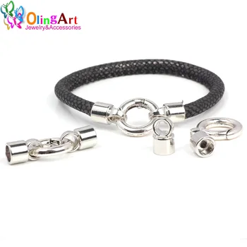 OlingArt 40MM 3pcs necklace tassel round leather cord crimps end caps lobster clasp terminating Fastener DIY jewelry making
OlingArt 40MM 3pcs necklace tassel round leather cord crimps end caps lobster clasp terminating Fastener DIY jewelry making