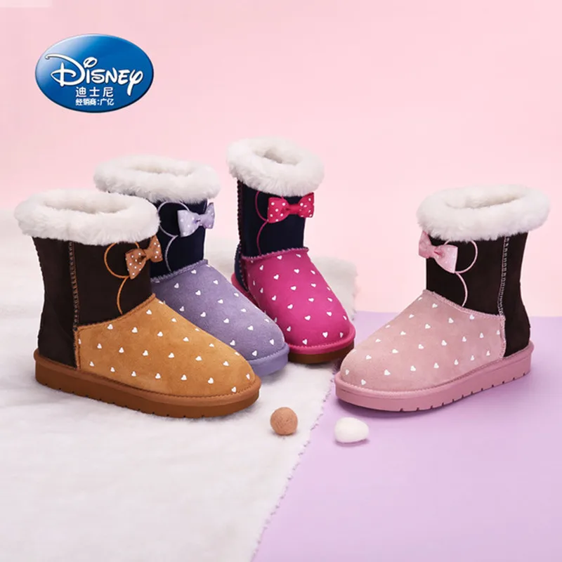 Disney baby girl shoes winter snow boots Genuine leather snowboot children plush fur lining boot todder girl mid-calf shoes
Disney baby girl shoes winter snow boots Genuine leather snowboot children plush fur lining boot todder girl mid-calf shoes