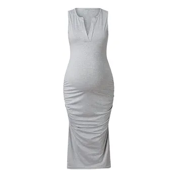 2019 Sexy Maternity Summer Women Dress Clothing Women's Pregnancy Fashion Maternity Plain Sleeveless Deep V Dress Clothing
2019 Sexy Maternity Summer Women Dress Clothing Women's Pregnancy Fashion Maternity Plain Sleeveless Deep V Dress Clothing