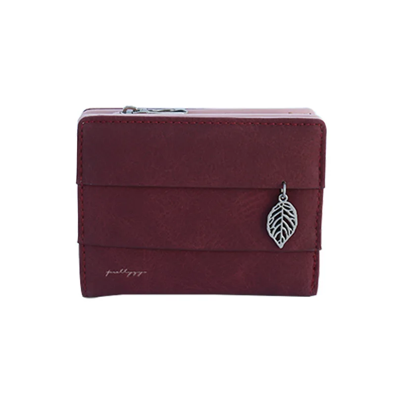 New style retro frosted ruffle decorative hardware leaf double fold lady short purse money wallet card pack zero coin card purse
New style retro frosted ruffle decorative hardware leaf double fold lady short purse money wallet card pack zero coin card purse