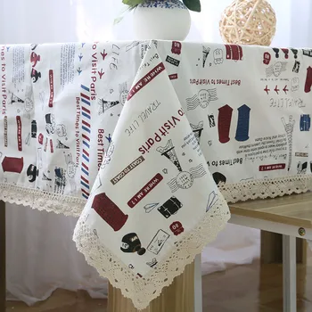 Koreal Decorative Table Cloth Cotton Linen Lace Tablecloth Dining Table Cover Kitchen Home Decor nappe rectangulaire dentelle
Koreal Decorative Table Cloth Cotton Linen Lace Tablecloth Dining Table Cover Kitchen Home Decor nappe rectangulaire dentelle