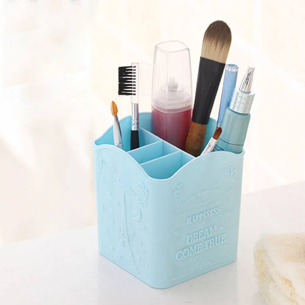1Pc Nail Art Brush Pen Storage Holder 4-Compartments Tower Pencil Vase Makeup Brush Pot Organizer Tool Blue nail art display box
1Pc Nail Art Brush Pen Storage Holder 4-Compartments Tower Pencil Vase Makeup Brush Pot Organizer Tool Blue nail art display box