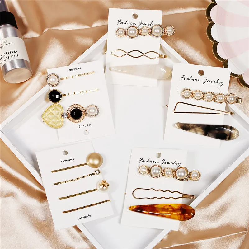 High Quality Women Pearl Hair Clip Barrette Beautiful Hairpins Hair Styling Tools Accessories Hair Clip Crystal Elegant Hairpin
High Quality Women Pearl Hair Clip Barrette Beautiful Hairpins Hair Styling Tools Accessories Hair Clip Crystal Elegant Hairpin