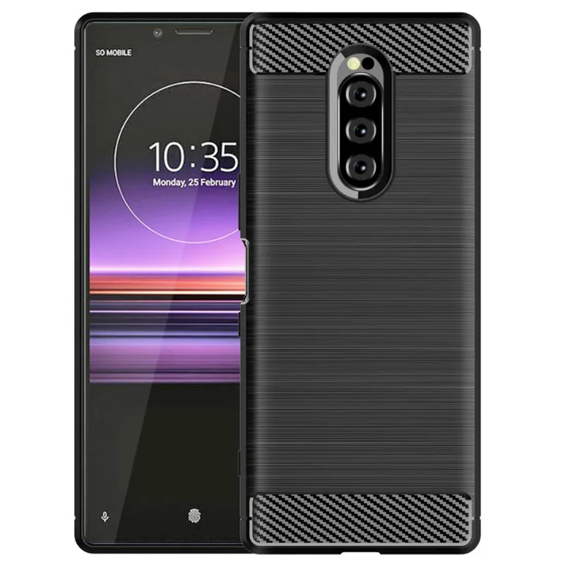 Carbon Fiber Case For Sony Xperia 20 2 Cover For Xperia 10 XA1 XA2 Plus XA3 Ultra XZ3 XZ4 XZ1 Compact XZ XZ2 Soft TPU Coque Case
Carbon Fiber Case For Sony Xperia 20 2 Cover For Xperia 10 XA1 XA2 Plus XA3 Ultra XZ3 XZ4 XZ1 Compact XZ XZ2 Soft TPU Coque Case