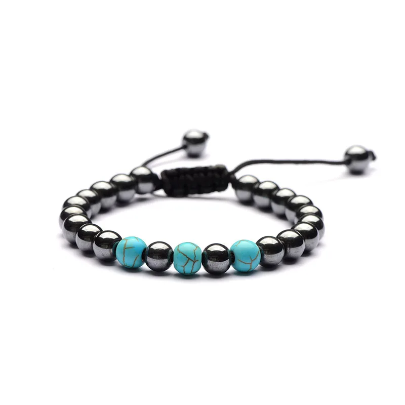 8mm Fashion Natural Stone Hematite Beads Seven Chakra Healing Beaded Balance Bracelet 8 Men's and Women's Yoga Chakra Bracelets
8mm Fashion Natural Stone Hematite Beads Seven Chakra Healing Beaded Balance Bracelet 8 Men's and Women's Yoga Chakra Bracelets