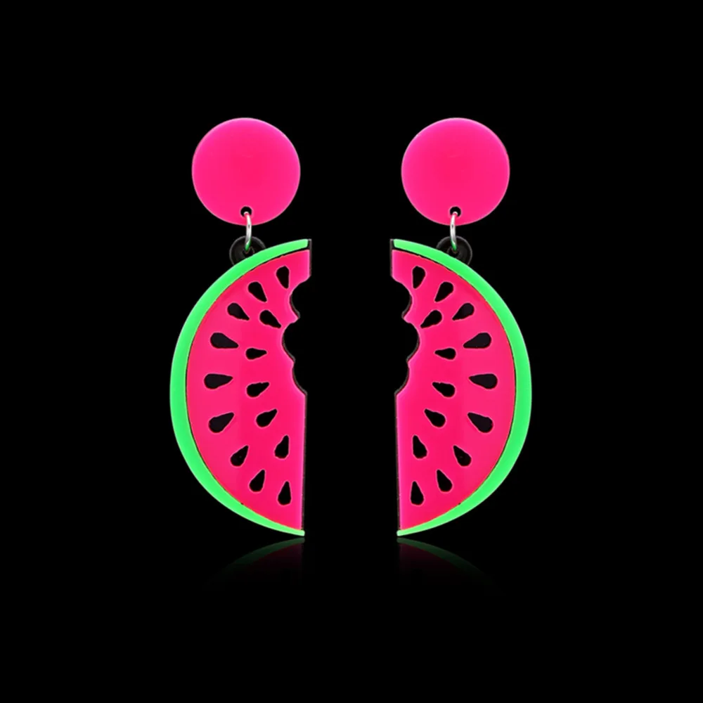 Funny Watermelon Earring Night Club Female Large Hip Hop Punk Summer Women Relaxation Jewelry Weekend Party Shopping Adorn
Funny Watermelon Earring Night Club Female Large Hip Hop Punk Summer Women Relaxation Jewelry Weekend Party Shopping Adorn