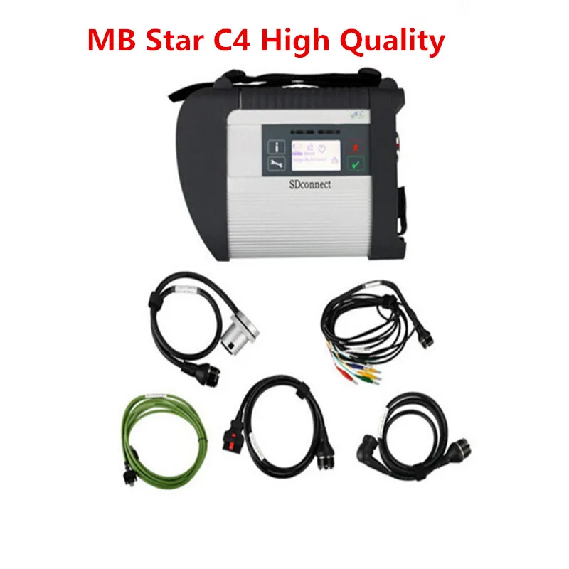 OBD2 scanner MB STAR C4 Multiplexer Star Diagnosis with WIFI for Mercede Cars and Trucks auto diagnostic tool obd 2 connector
OBD2 scanner MB STAR C4 Multiplexer Star Diagnosis with WIFI for Mercede Cars and Trucks auto diagnostic tool obd 2 connector